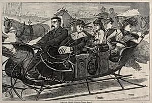 Christmas Belles by Winslow Homer (American, 1836–1910)