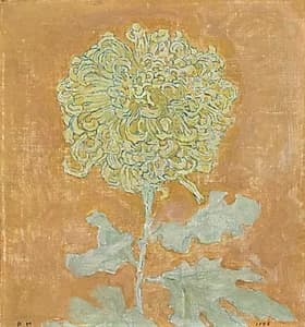 Chrysanthemum by Piet Mondrian (Dutch, 1872–1944)
