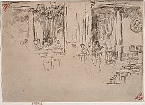 Church, Brussels by James McNeill Whistler (American, 1834–1903)