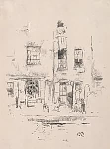 Churchyard by James McNeill Whistler (American, 1834–1903)