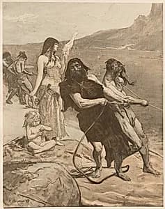 Cité Lacustre by Fernand Cormon (French, 1845–1924)