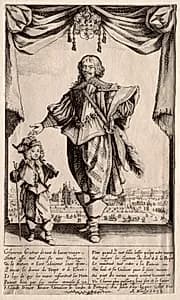 Claude Deruet and His Son by Jacques Callot (French, 1592–1635)