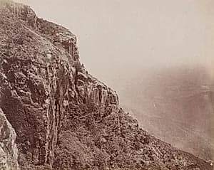 Cliffside, India by Albert Thomas Watson Penn (British, 1849–1924)