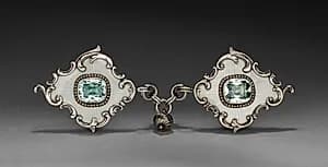 Cloak Clasp by House of Fabergé (Russian, 1842–1918)
