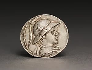 Coin of Eukratides I by Unknown Artist