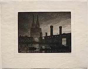 Cologne by Axel Herman Haig (Swedish, 1835–1921)