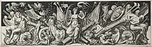 Combats and Triumphs by Etienne Delaune (French, 1518/19-c. 1583)