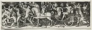 Combats and Triumphs by Etienne Delaune (French, 1518/19-c. 1583)