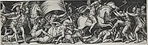 Combats and Triumphs by Etienne Delaune (French, 1518/19-c. 1583)