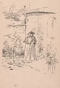 Confidence in the Garden by James McNeill Whistler (American, 1834–1903)