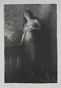 Confiding in the Night by Henri Fantin-Latour (French, 1836–1904)