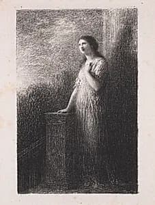 Confiding in the Night by Henri Fantin-Latour (French, 1836–1904)