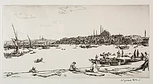 Constantinople by Muirhead Bone (British, 1876–1953)