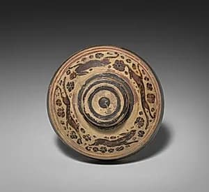 Corinthian Vase (lid) by Unknown Artist