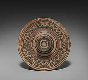 Corinthian Vase (lid) by Unknown Artist