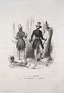 Costumes de Chasse d'Humann by Frédéric Bouchot (French)