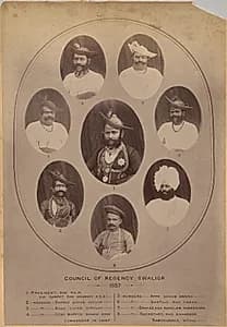 Council of Regency, Gwalior by Raja Deen Dayal (Indian, 1844–1905)