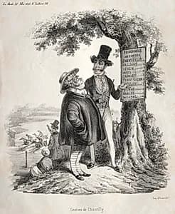 Courses de Chantilly by Clémente Pruche (French, 1831–1870)