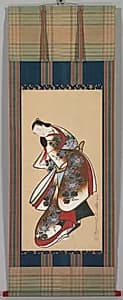 Courtesan by Kaigetsudō Doshin (Japanese, active 1711–1736)