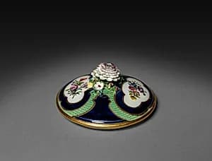 Cover for a Cup by Du Paquier Porcelain Manufactory (Austrian, active 1719–1864)