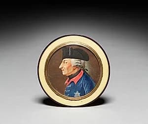 Cover for a Snuff Box by Unknown Artist