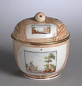 Covered Bowl by Niderviller Factory (French)