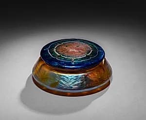 Covered Box by Louis Comfort Tiffany (American, 1848–1933)