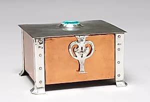 Covered Box by A. Edward Jones (British, 1878–1954)
