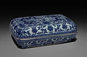 Covered Box with Dragons by Unknown Artist