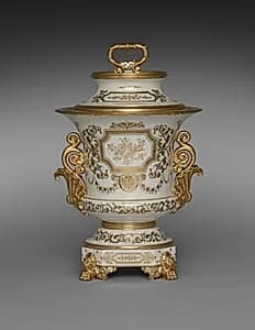 Covered Ice Cream Pail by Factory of Jacob-Petit (French, 1830–1865)
