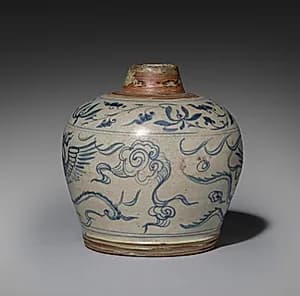 Covered Jar by Unknown Artist