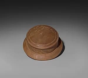 Covered Jar (lid) by Unknown Artist