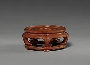 Covered Jar (stand) by Unknown Artist