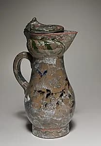 Covered Jug by Haviland Factory at Auteuil (French)