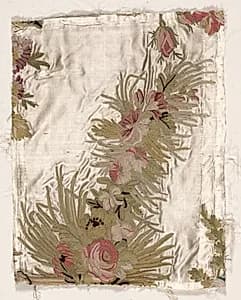 Coverlet Fragment by Philippe de Lasalle (French, 1723–1805)