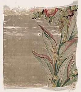 Coverlet Fragment by Philippe de Lasalle (French, 1723–1805)