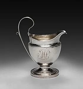 Cream Jug by William Haverstick (American, 1756–1823)