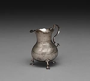 Cream Jug by Samuel Casey (American, c. 1724–c. 1780)