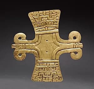 Cross-Shaped Ornament by Unknown Artist