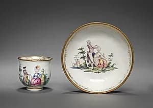 Cup and Saucer by Unknown Artist