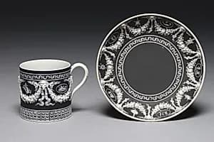 Cup and Saucer by Wedgwood Factory (British)