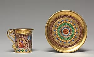 Cup and Saucer by Sèvres Porcelain Factory (French, est. 1756)