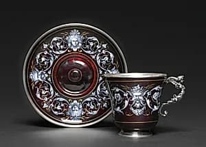 Cup and Saucer by Unknown Artist