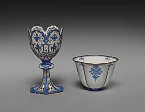Cupholder (Zarf) and Cup  by Guyonnet (French)