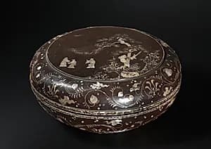 Cylindrical Box by Unknown Artist