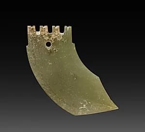 Dagger-Axe Shaped Pendant by Unknown Artist