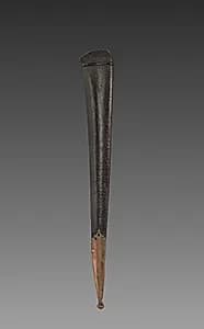 Dagger (brown leather case) by Unknown Artist