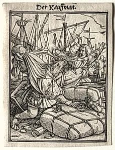 Dance of Death: The Merchant by Hans Holbein the Younger (German, active England and Switzerland, 1497/98–1543)