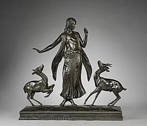 Dancer and Gazelles by Paul Manship (American, 1885–1966)