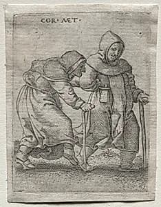 Dancing Cripples by Cornelis Massys (Flemish, 1510/11–1556/57)